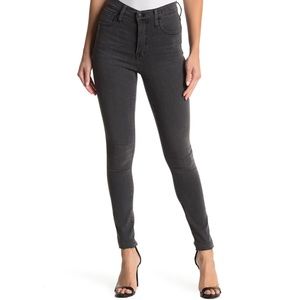 NWT madewell 10” black high rise skinny jeans